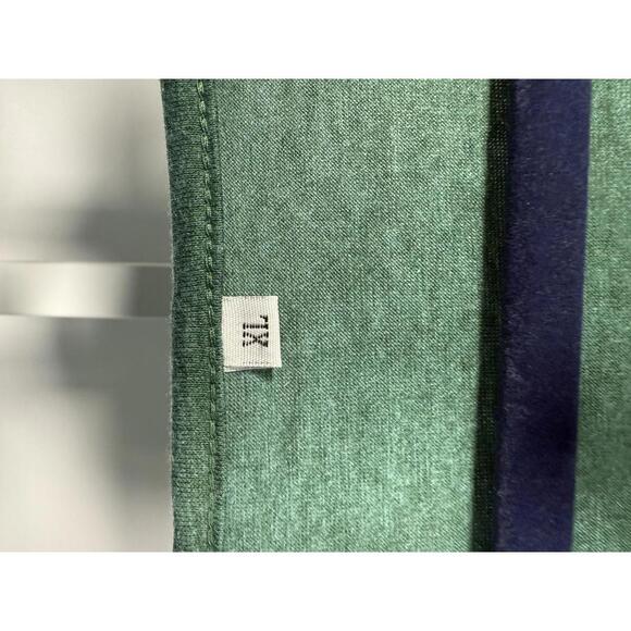 NWT Halara Deep V Neck Sleeveless High Low Crossover Hem Midi Casual Dress - XL - Picture 6 of 12